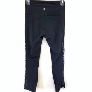 Lululemon Mesh Capri Leggings Crop